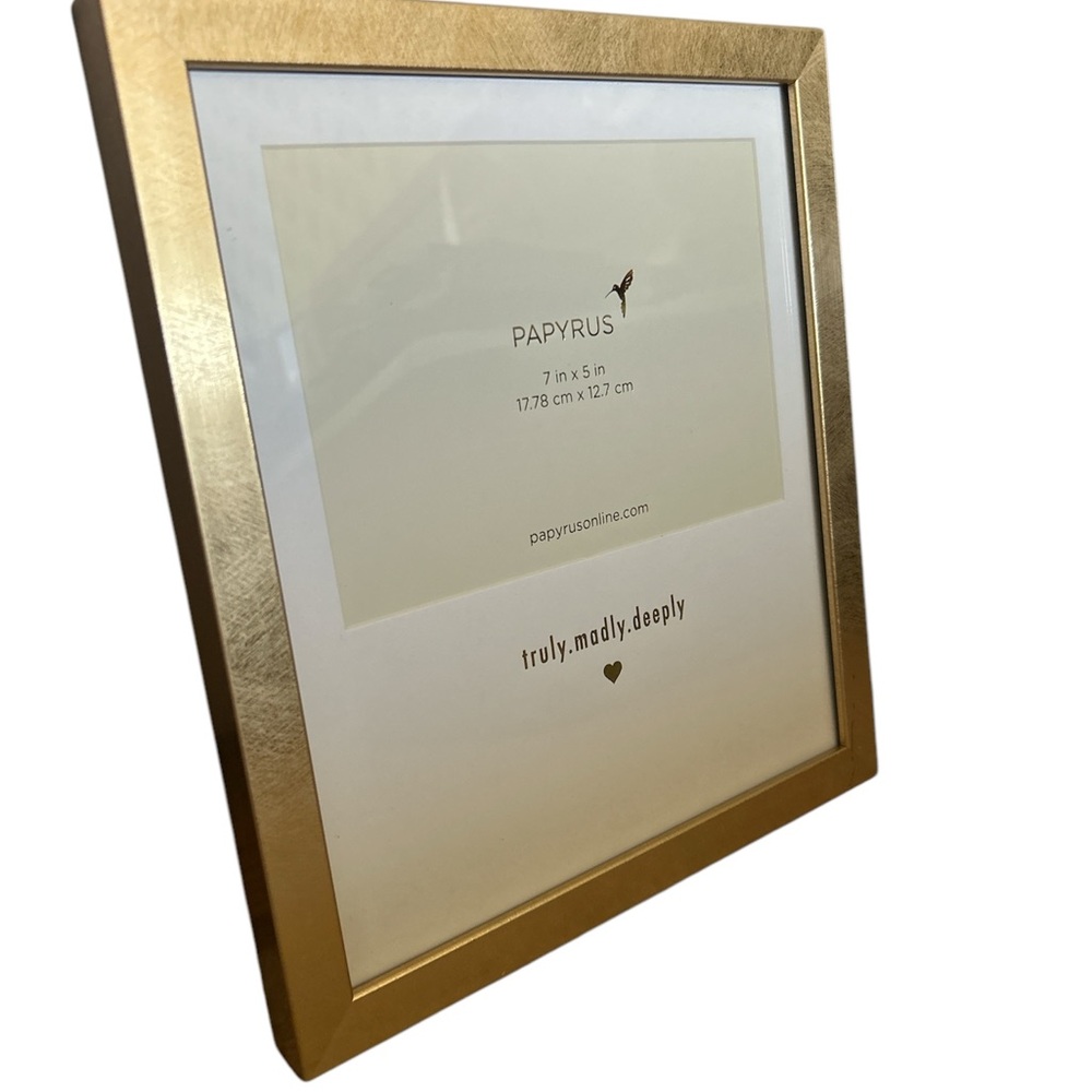 Papyrus Gold Accented Picture Frame